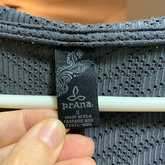 Prana long sleeved shirt grey small - Picture 2 of 3